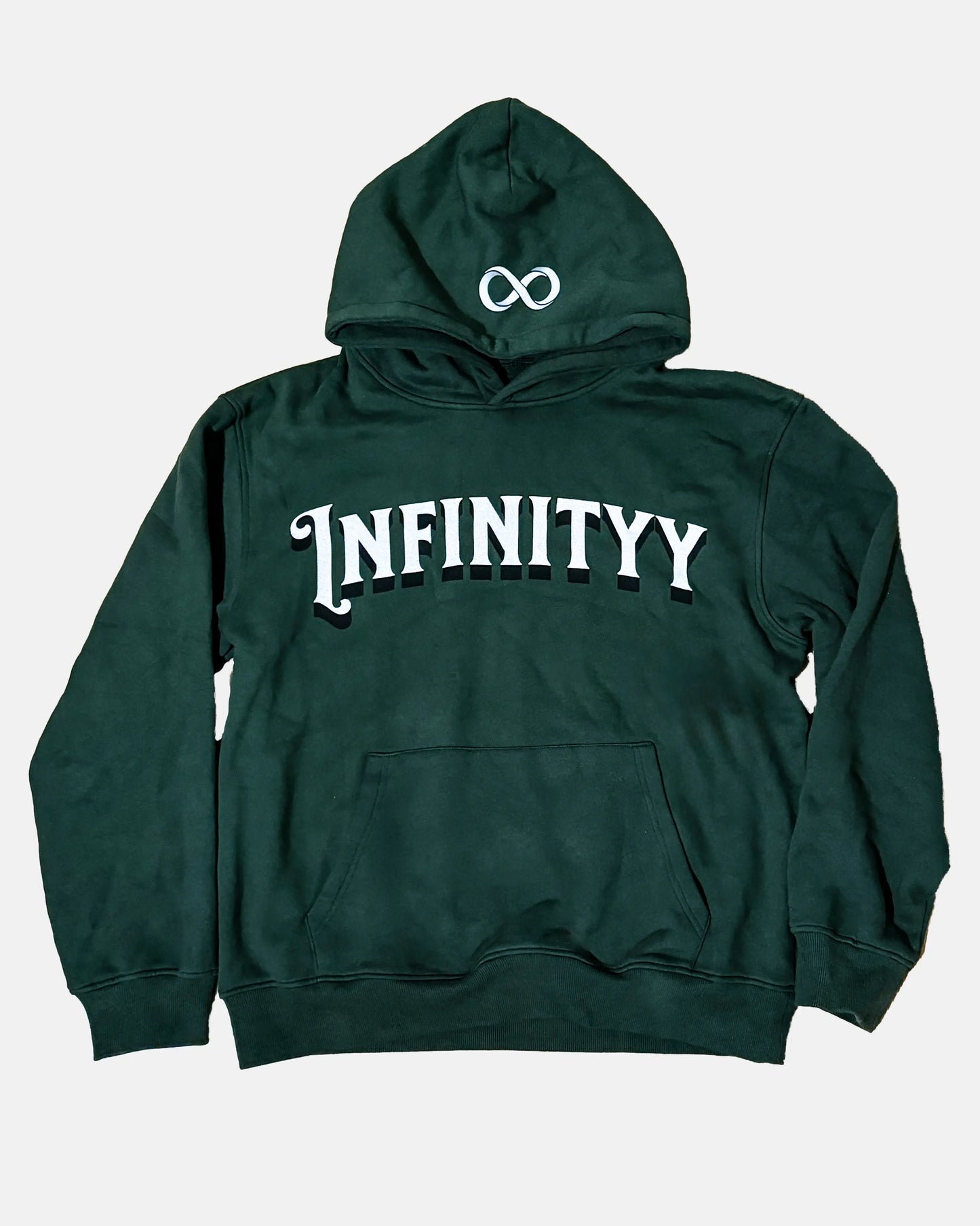 INFINITYY Trust no One Hoodie Grün